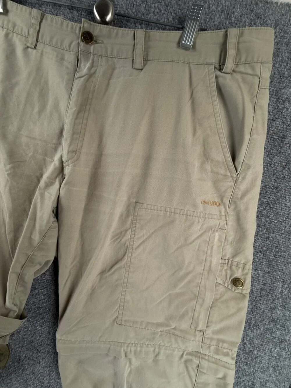 Fjallraven Karl Zip Off Regular Low Convertible Hiking Pants US 37 ACTL 38X32